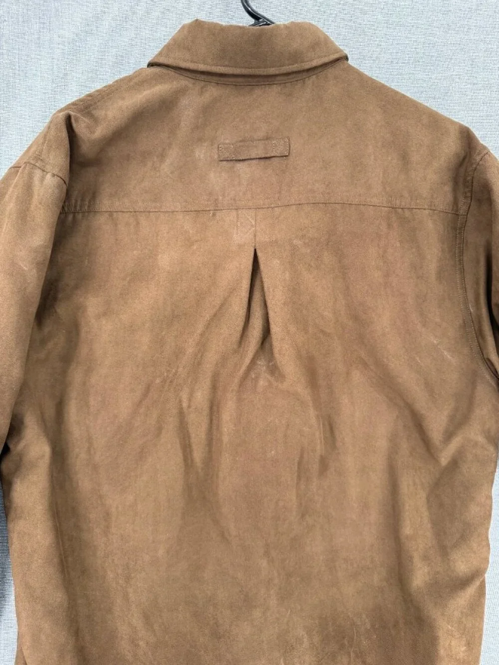 Dixxon Casper Jacket Mens LT Suede Snap Buttons Chore Barn